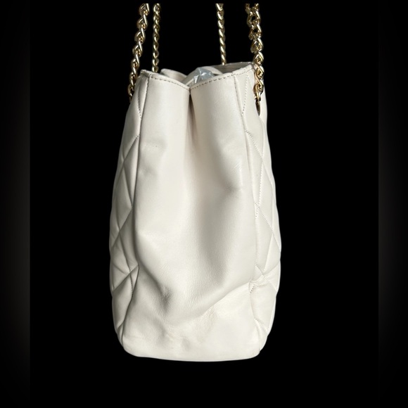 Kate Spade Off-White Quilted Tote Bag - Picture 4 of 13